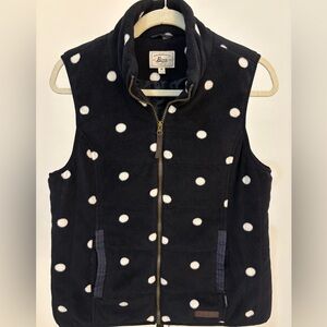 G.H. Bass & Co. Navy and White Vest